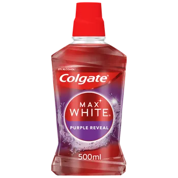 Ústní voda Colgate Max White Purple Reveal ústní voda s bělicím účinkem 500 ml