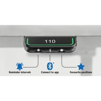 Ovladač světel Ovladač Linak DPG1C s bluetooth pouze jako příplatek ke stolu řady D2+, D5+ a D6+