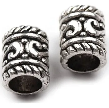 Galanterie Kovová koncovka na šňůru Ø4 mm / ozdoba