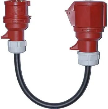 Měřicí kabel Gossen Metrawatt Z750F měřicí adaptér, CEE spojka 32 A 5pólová - CEE zástrčka 16 A 5pólová
