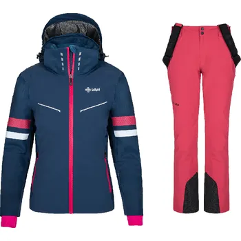 Dámská bunda Dámský lyžařský komplet Lorien DBL 44 + Eurina PNK 42