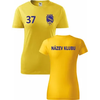 ON-DESIGN Dámská klubová trička Velikost: M, Barva: žlutá