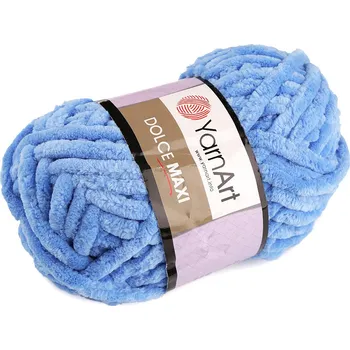 Příze Pletací žinylková příze Dolce Maxi 200 g