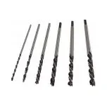 Sada vrtáků do dřeva, 6 ks, 4 - 12 mm, délka 300 mm, 001156