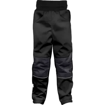 Chlapecké kalhoty WAMU® ČR Dětské softshellové kalhoty WAMU Černá Velikost: 128/134