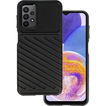 Pouzdro na mobilní telefon Pouzdro Thunder pro Samsung Galaxy A23 4G/5G Black