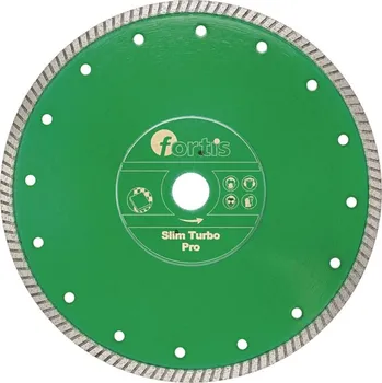Řezný kotouč Diamantový Kotouč řezný Slim Turbo Pro Ø 230 mm turbosegment 7 mm vrtání 22,2 mm FORTIS