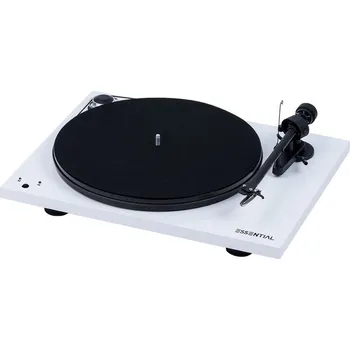 Gramofon Pro-ject essential iii recordmaster white + om10 + doprava zdarma