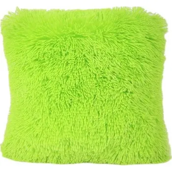 Povlečení Chlupaté povlečení na polštář - zelené