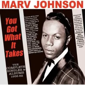 Zahraniční hudba 2CD Marv Johnson: You Got What It Takes - The Complete Singles & Albums 1958-62 2023