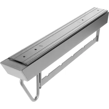 Věšák Interex design Výsuvný věšák na ramínka s tlumením VIBER / Tmavě šedý