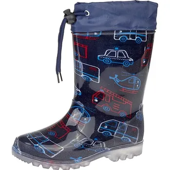 Chlapecké holínky Gumáky KTR chlapecké - D47VO - auta záchranáři Velikost: 24