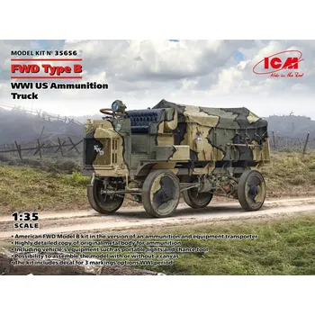 Plastikový model 1:35 FWD Type B WWI US Ammunition Truck