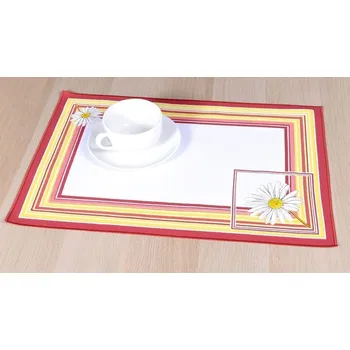 prostírání Prostírání Kopretina cihlová 32x46cm - 32 x 46cm