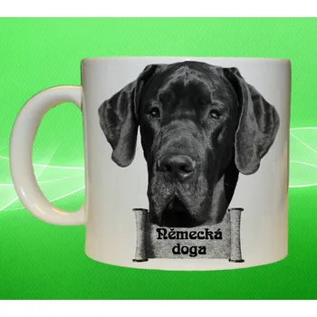 hrnek s pejskem Německá doga 550ml