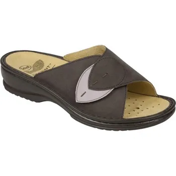 Dámská zdravotní obuv Scholl DAMA dámské pantofle barva švestková hnědá 37