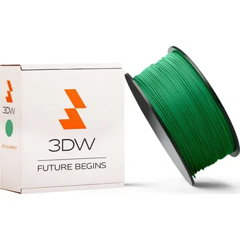 Filament Tisková struna 3DW (filament) ABS, 1,75mm, 0,5kg, zelená, 220-250°C