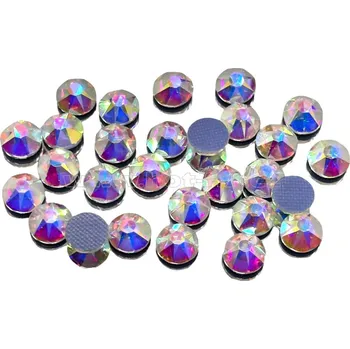 celobroušené hot-fix kameny EXTRA Premium barva 1201/N AB CRYSTAL, velikost SS30, balení 144ks, 720ks, 1440ks kameny - velikost: velikost SS30, kameny - balení grs: balení 144 kusů /1grs, CBEP - barva: hot-fix skleněné celobroušené EXTRA Premium barva CBE