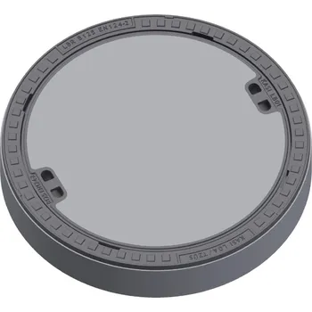 Kanalizační potrubí Šachtový poklop KBB01 bez odvětrání EN124 B125 BG/BG