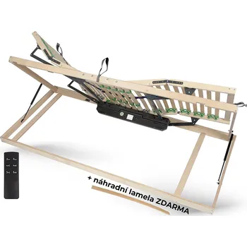 Postelový rošt BEDTON DUOTON 28 MOT+SideUP 100x200 cm