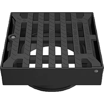 kanalizace Mříž litinová čtvercová 425, zatížení D400