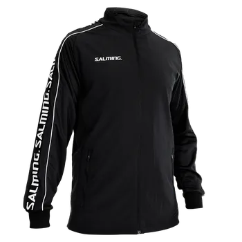 Pánská mikina SALMING Delta Jacket Men Black S - Černá/S