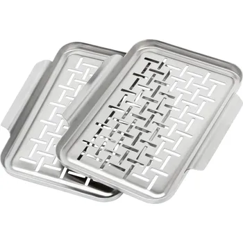Příslušenství pro gril GRILLMEISTER Grilovací pánev / misky (grilovací tác malý, 2 kusy)