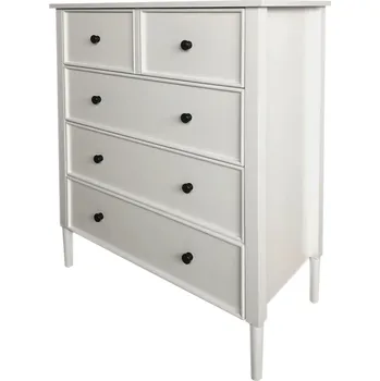 Komoda Tempo Kondela Timea (bílá + černá)