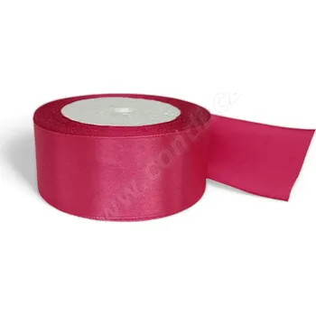 Stuha Stuha saténová 4 cm x 23 m - jahodová Množství: 23 m