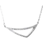 Náhrdelník 7699, stříbrný - SNE.7699