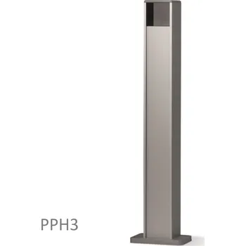 Plotový sloupek Hliníkový sloupek 60 x 60 x 500 mm pro fotobuňky série EPM