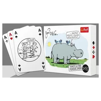 Pexeso Karty - Mleczko 14923 2x55 listków TREFL