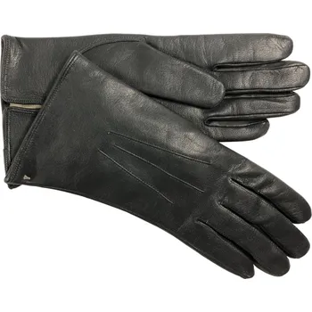 ČSLA Rukavice dámské kožené zimní Šedé Velikost: 20