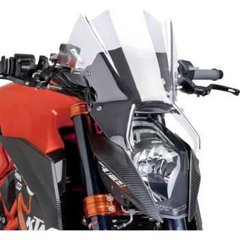 KTM 1290 Super Duke R 14-16 plexi Puig 7014W (čiré,Height: 350mm Width: 250mm)