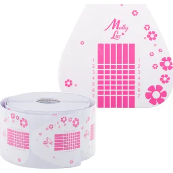 Nailee Šablony na nehty růžové květiny 500ks