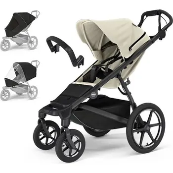 Přeprava dětí THULE Sportovní sada 4v1 Urban Glide 4-wheel + příslušenství 2024 - Soft Beige