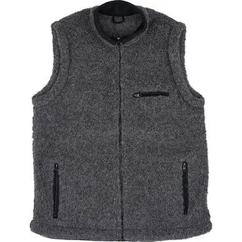 Dámská vesta Vlnka Vlněná sportovní vesta Merino tmavě šedá velikost oblečení S