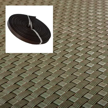 Opasek Ratanový opravný pásek - zelená, 10m (Opravný ratanový pás, balení 10m)