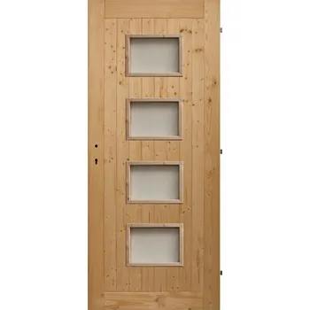 Interiérové dveře Palubkové dveře č.14 Orientace: Pravé, Šířka: 80 cm