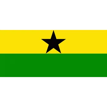 Vlajka Státní vlajka Ghana tištěná venkovní Alerion