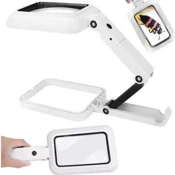 Lupa Verk 09154 velká LED stolní lupa na šperky