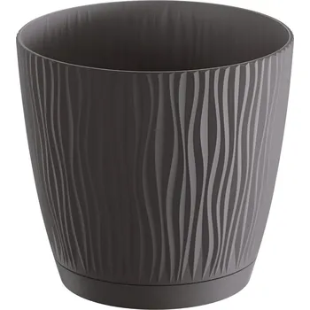 Květináč Sandy P 28,2 cm antracit