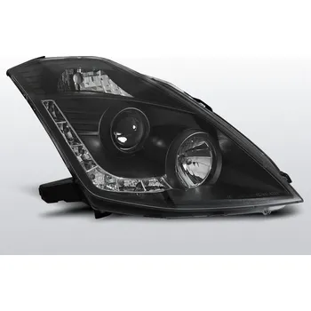 Přední světlomet Přední světla, NISSAN 350Z, 2003-2005, DS2, Black (75.LPNI04)
