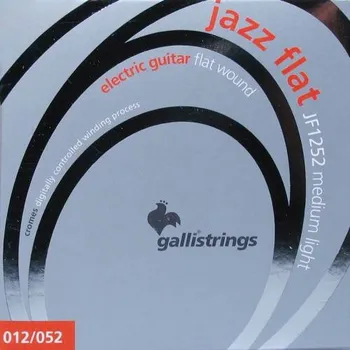 Struna pro kytaru a smyčcový nástroj Galli Jazz Flat JF-1252, Struny na elektrickou kytaru