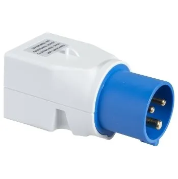 Stavebniny SCHN PKZA204 ADAPTÉR 16A 2P+PE 230V 1 ZÁSUVKA