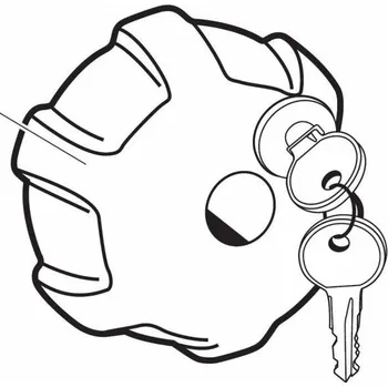 Thule Wheel with lock 526, 527 50111