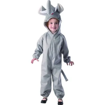 Karnevalový kostým Šaty kostým na karneval - sloník, 80 - 92 cm