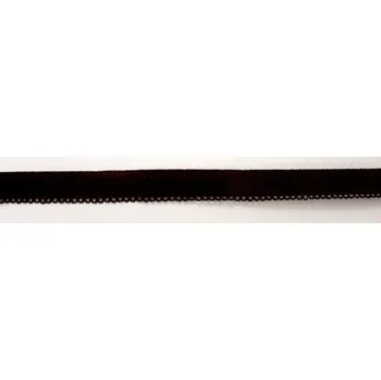 Ozdobná pruženka - temně vínová - šířka 1,1 cm