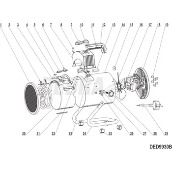 Napájecí kabel Napájecí kabel DEDRA XDED9930B.29