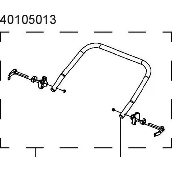 vozík za kolo Rám zavazadelníku SGL 40105013